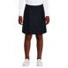 School Uniform Girls Solid Pleated Skort Top of Knee, Front