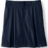 School Uniform Girls Solid Pleated Skort Top of Knee, Back
