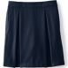 School Uniform Girls Solid Pleated Skort Top of Knee, Front