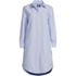 Women's Oxford Long Sleeve Button Front Shirt Dress, Front