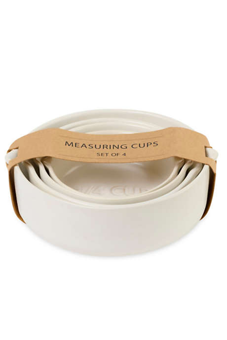 Be Home Brampton Custom Logo Nested Stoneware Measuring Cups