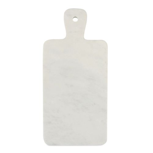 Be Home Custom Logo White Marble Mini Rectangle Cutting Board