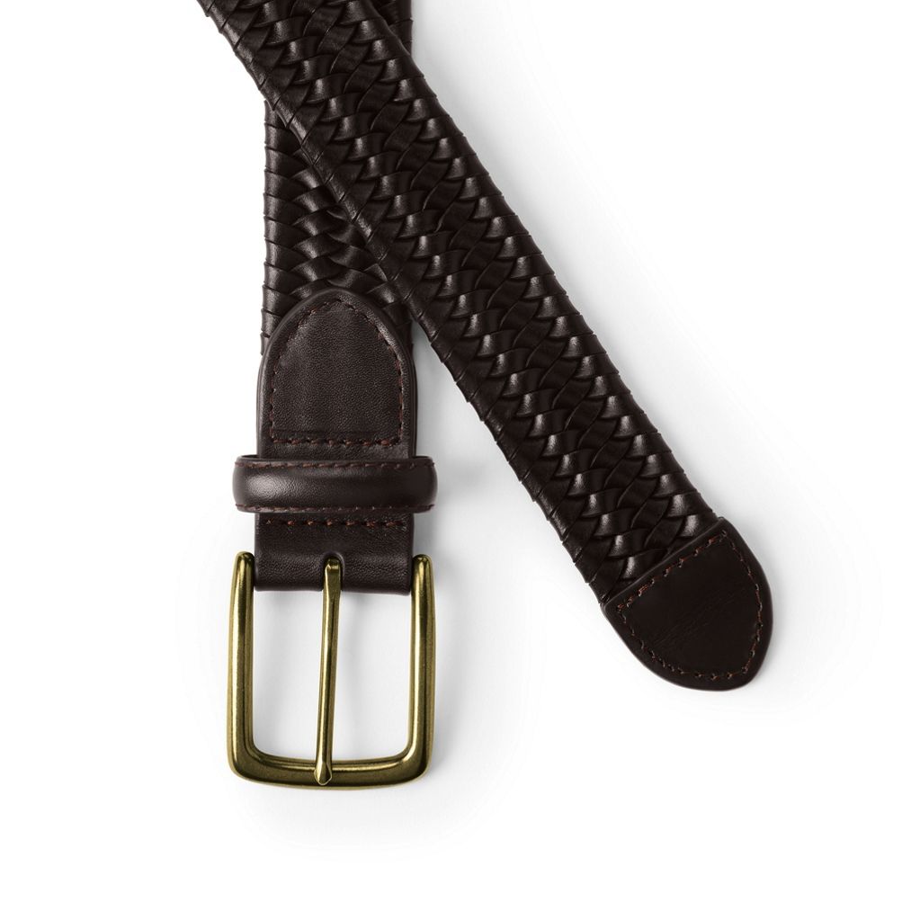 Ee Dee Trim Company. FBE207 - Genuine Leather Braided Belt
