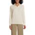 Women's Cotton Modal Long Sleeve Polo Collar Sweater, Front