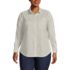 Women's Plus Size Coolmax Long Sleeve Essential Shirt, Front