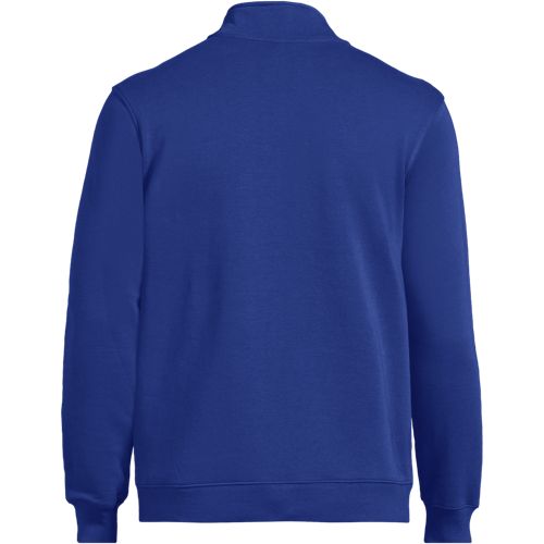 Unisex Long Sleeve Quarter Zip Mock Neck Sweatshirt | Lands' End