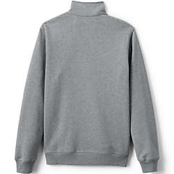 Unisex Long Sleeve Quarter Zip Mock Neck Sweatshirt | Lands Unisex Long Sleeve Quarter Zip Mock Neck Sweatshirt | Lands