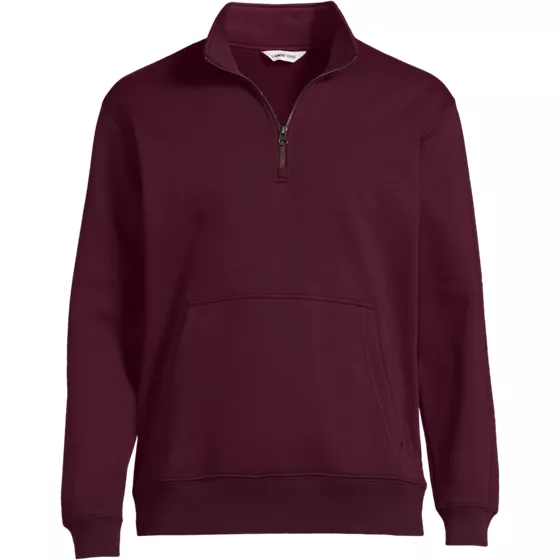School Uniform Unisex Long Sleeve Quarter Zip Mock Neck Sweatshirt - primary