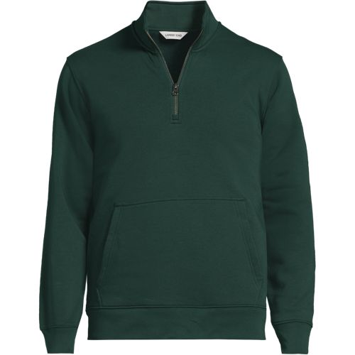 Unisex Long Sleeve Quarter Zip Mock Neck Sweatshirt | Lands