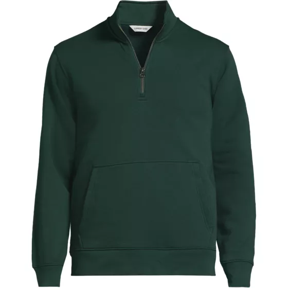 School Uniform Unisex Long Sleeve Quarter Zip Mock Neck Sweatshirt - primary