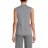 Women's Supima Micro Modal Sleeveless Mock Neck Shirt, Back