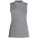 Women's Supima Micro Modal Sleeveless Mock Neck Shirt, Front