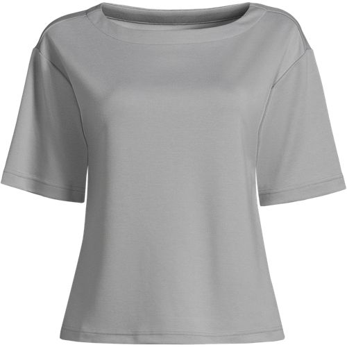 Women's Ponte Elbow Sleeve Shirt