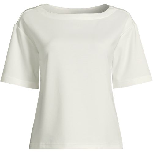 Women's Ponte Elbow Sleeve Shirt