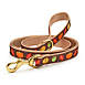 Up Country 5' Narrow Width Harvest Time Fall Print Dog Leash, alternative image