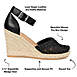 Journee Collection Women's Sierra Espadrille Wedge Sandals, alternative image