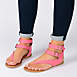 Journee Collection Women's Kyle Ankle Strap Sandals, alternative image