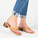 Journee Collection Women's Seelah Block Heel Flip Flop Sandals, alternative image