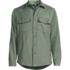 Men's Long Sleeve French Terry Shirt Jacket, Front