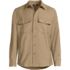 Men's Long Sleeve French Terry Shirt Jacket, Front