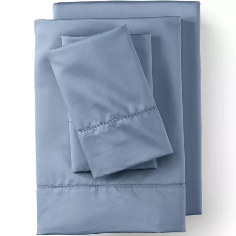 700 Thread Count Luxe Sateen Egyptian Cotton No Iron Bed Sheet Set, Front