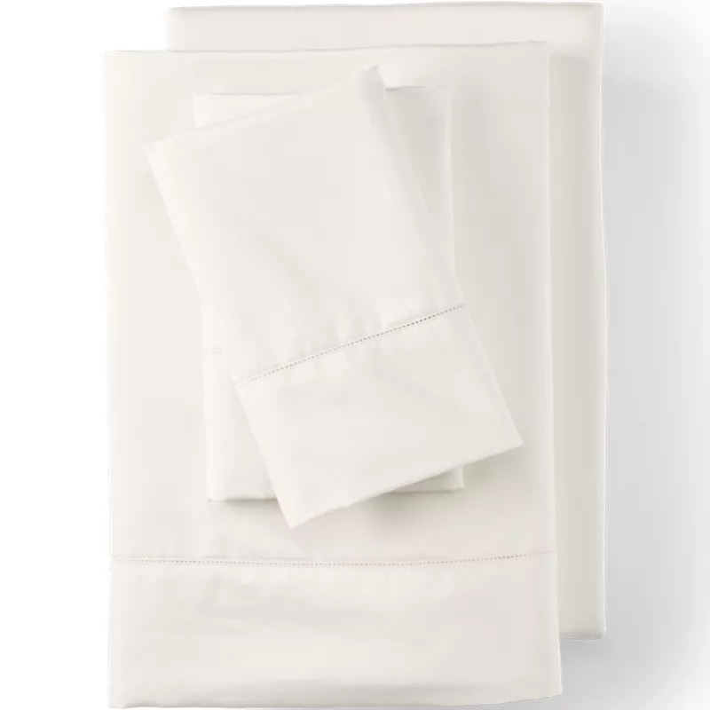 700 Thread Count Luxe Sateen Egyptian Cotton No Iron Bed Sheet Set, Front
