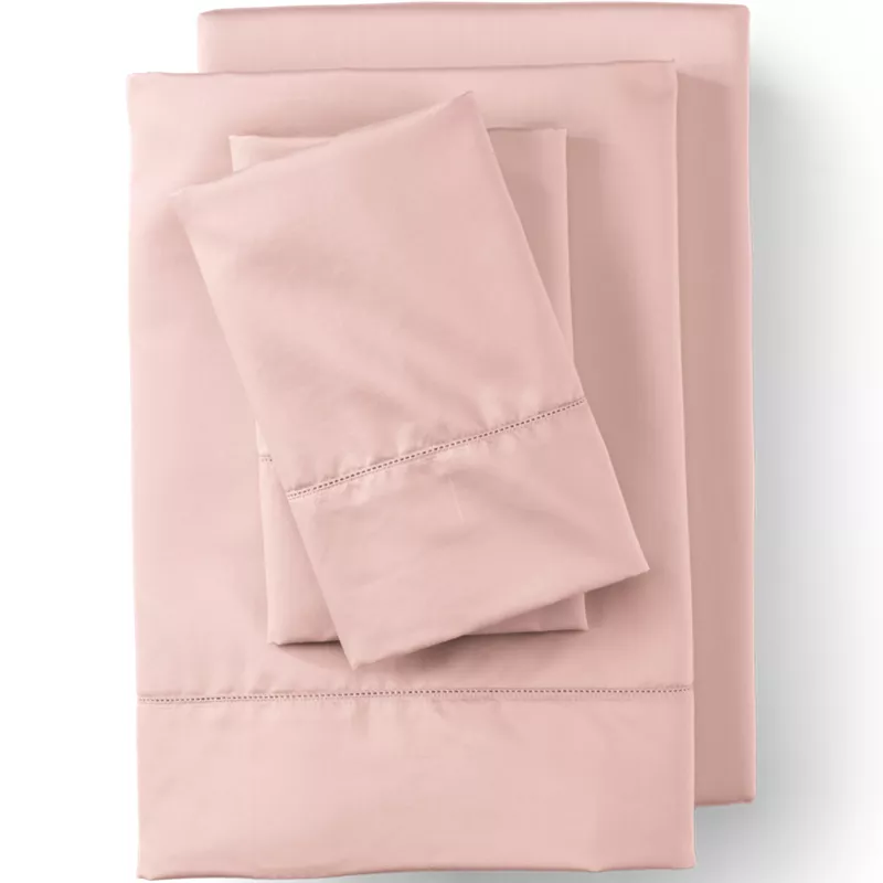 700 Thread Count Luxe Sateen Egyptian Cotton No Iron Bed Sheet Set, Front