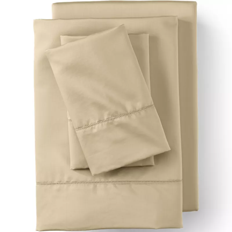 700 Thread Count Luxe Sateen Egyptian Cotton No Iron Bed Sheet Set, Front