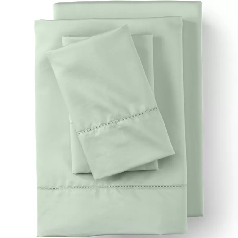 700 Thread Count Luxe Sateen Egyptian Cotton No Iron Bed Sheet Set, Front
