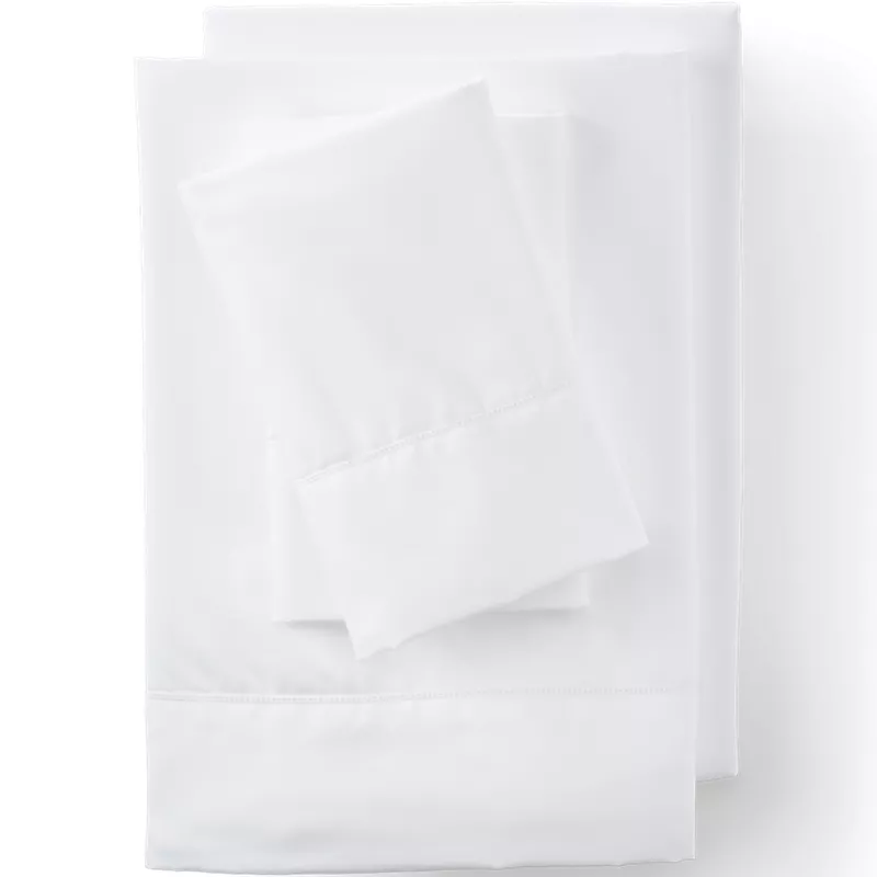 700 Thread Count Luxe Sateen Egyptian Cotton No Iron Bed Sheet Set, Front
