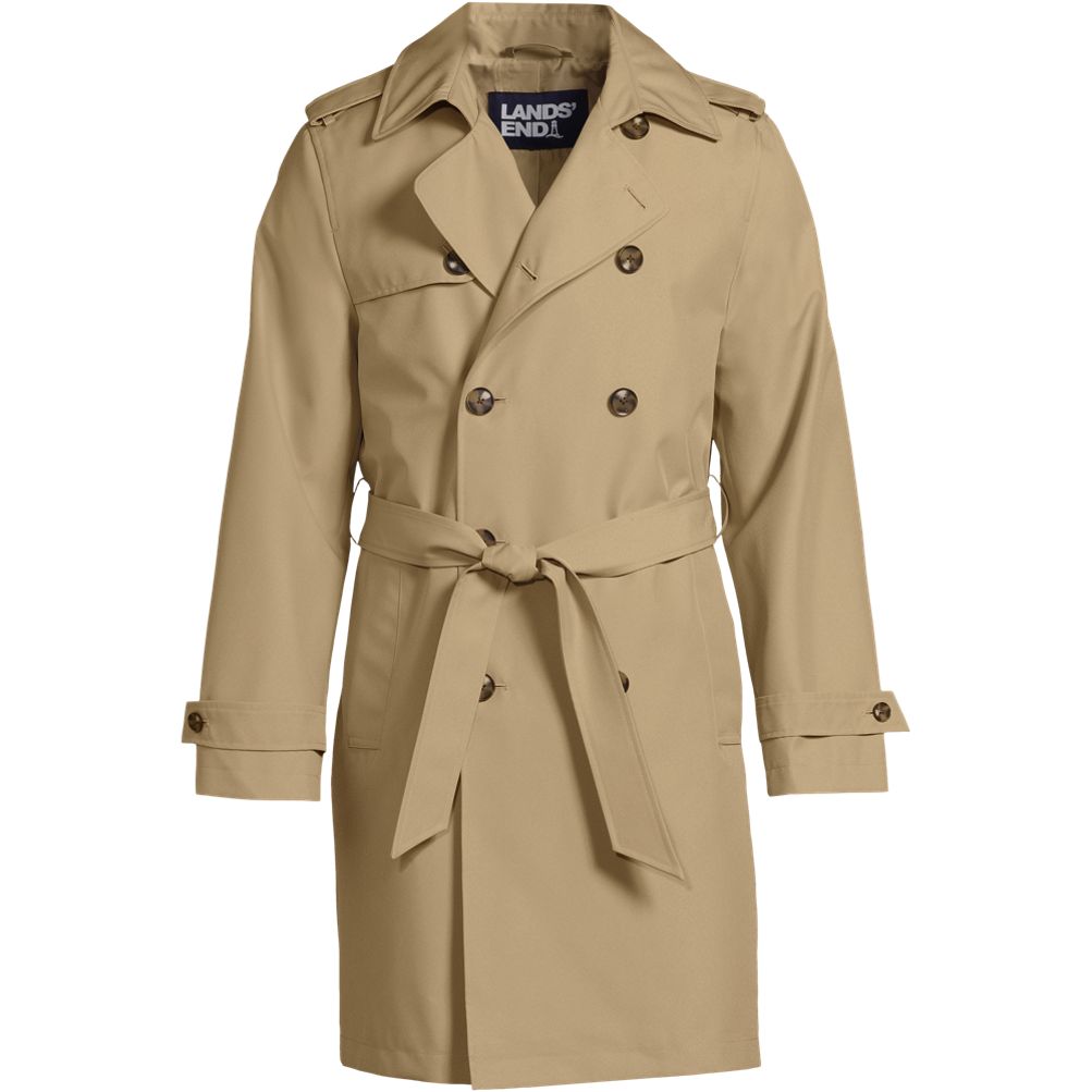 Lands end trench discount coat