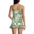Women's V-Neck Plunge X Back Tankini Top, alternative image