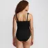 Women's V-Neck Plunge X Back Tankini Top, alternative image