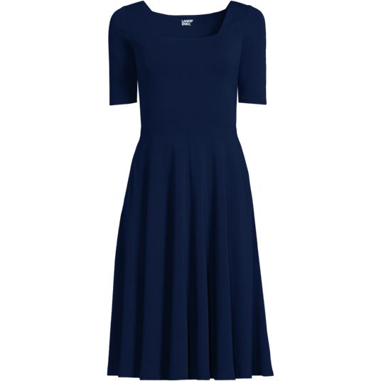 Women s Fit and Flare Dresses Lands End