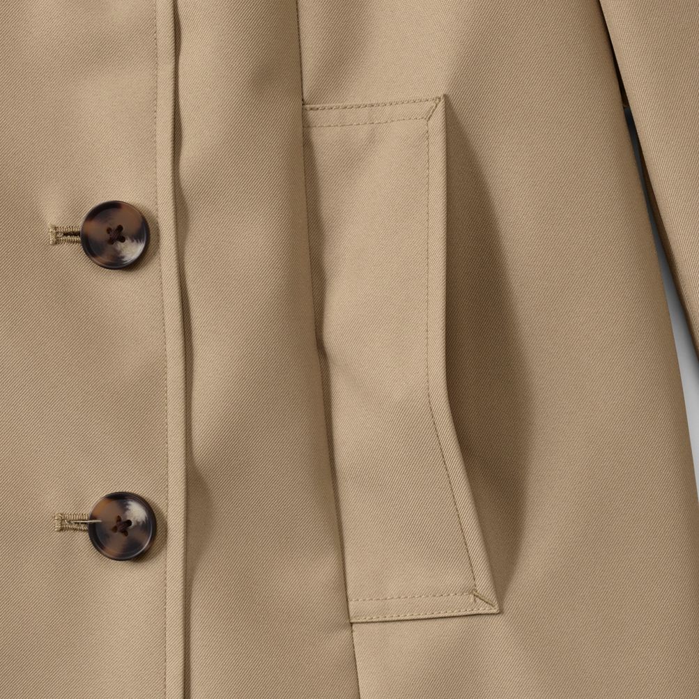 Lands end trench coat online