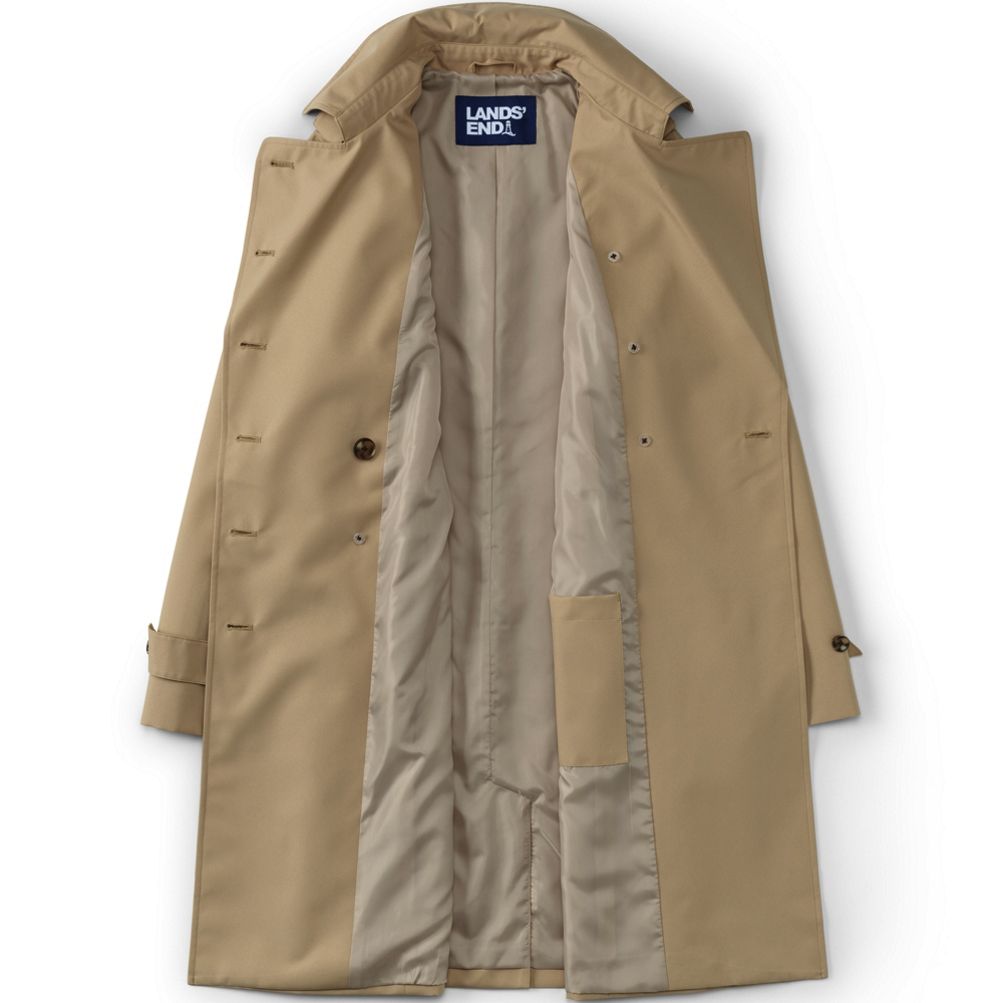 Lands end trench discount coat