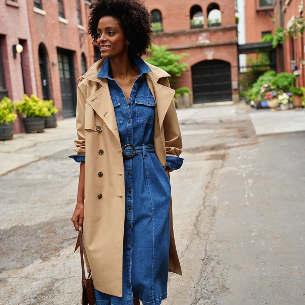 Women s Classic Trench Coat Lands End