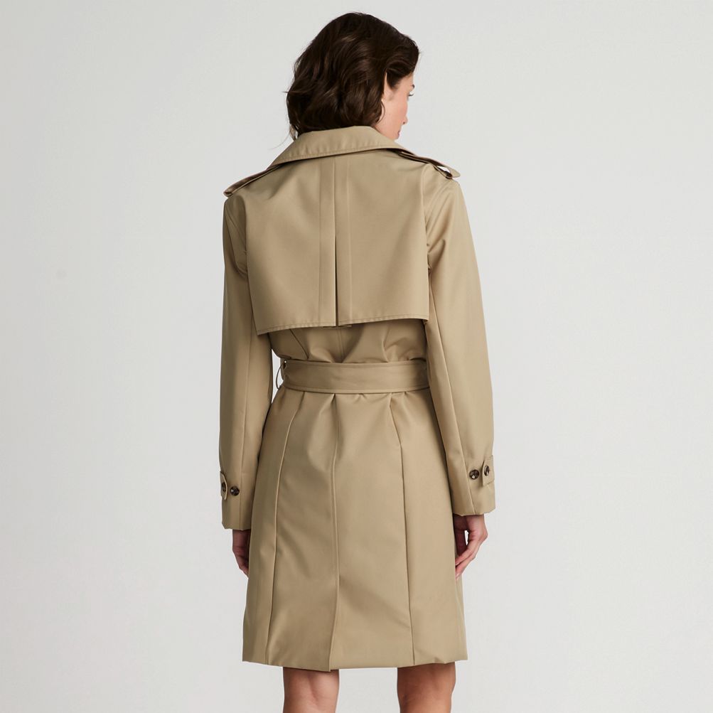 Lands end trench coat sales