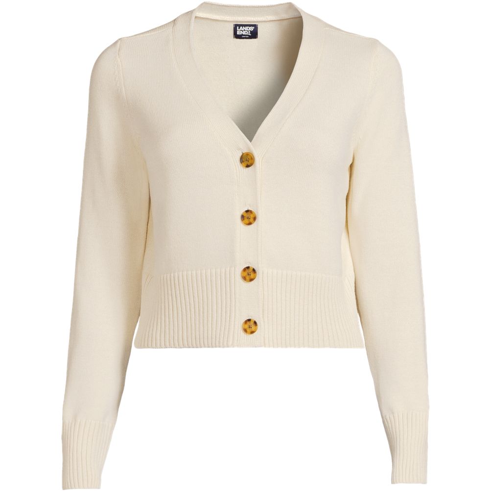 Lands end white clearance cardigan