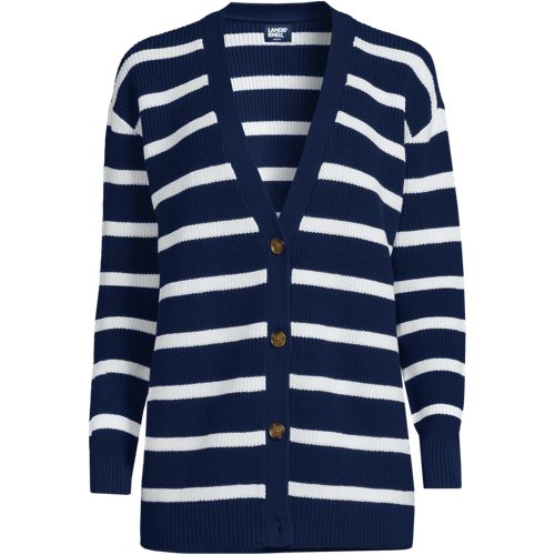 Lands end 2025 navy cardigan