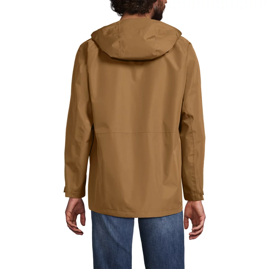 Men's Squall Waterproof Packable Shell Rain Jacket view 7