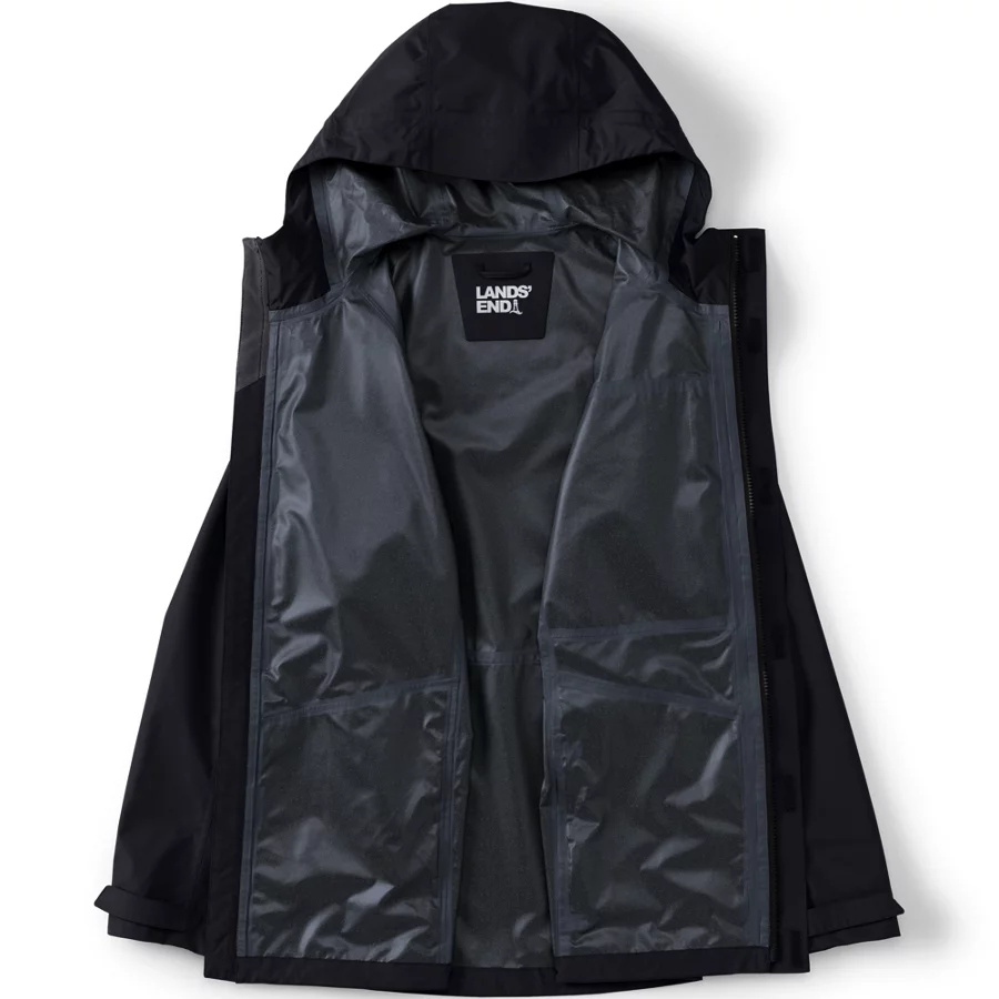 Men's Squall Waterproof Packable Shell Rain Jacket view 3