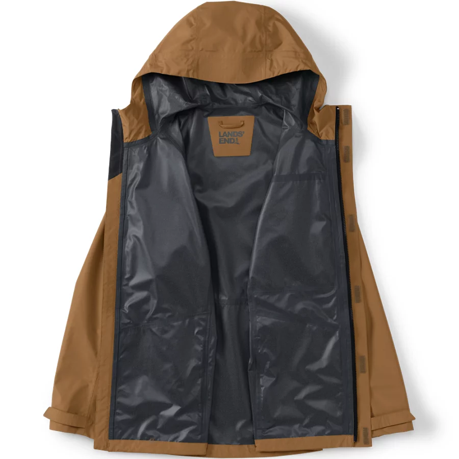 Men's Squall Waterproof Packable Shell Rain Jacket view 4