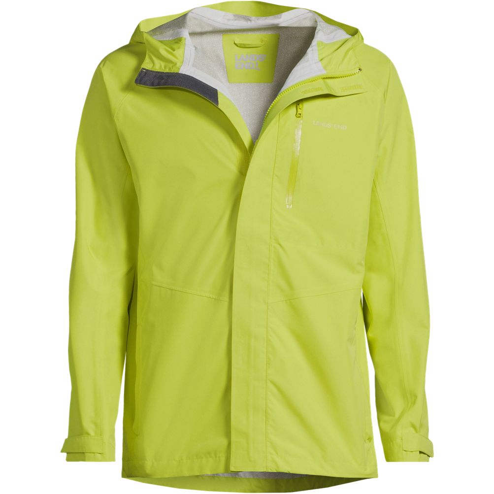 Lands end packable rain jacket online