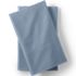 Essential Garment Washed Cotton Percale Bed Pillowcases, Front