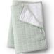 Essential Cotton Windowpane Reversible Bed Blanket, Front