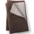 Essential Cotton Windowpane Reversible Bed Blanket, Front