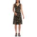 Women's Petite Fit and Flare Dress, Front