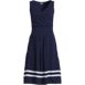 Women's Petite Fit and Flare Dress, Front