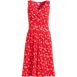 Women's Plus Size Women's Fit and Flare Dress, Front